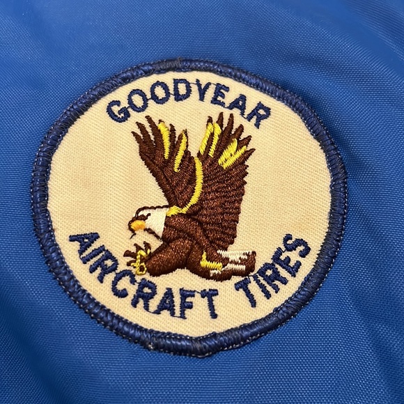 🔹 Vintage Hartwell Jacket with Goodyear Aircraft Tires Patch - Picture 3 of 4